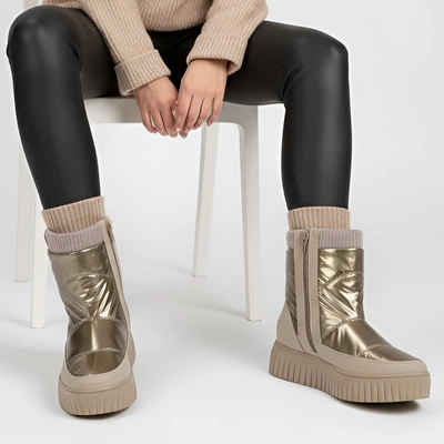 Schneestiefel MARCO TOZZI - 2-26414-45 344 Taupe Comb