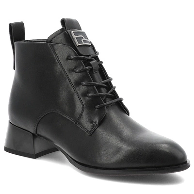 Stiefeletten VINCEZA - 66805 BK Czarny/Skóra