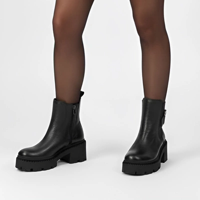 Stiefeletten ARMODO - 60490 V.Czarny+Cn.