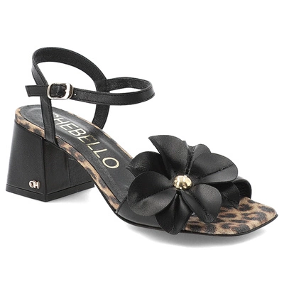 Sandalen CHEBELLO - 4699_-002-066-PSK-S182 Czarny/Panterka