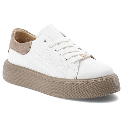 Sneakers FILIPPO - DP7502/26 WH Biały