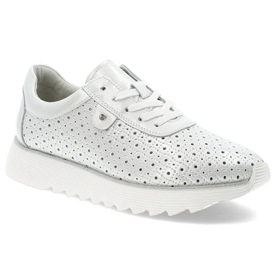 Halbschuhe S.BARSKI - LR51-629 Pearl White