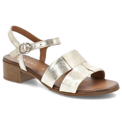 Sandalen ARMODO - 40457 Kryształ Złoto