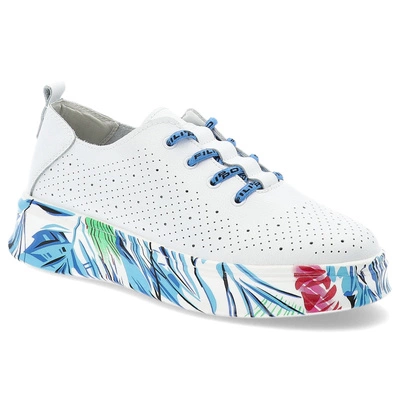 Sneakers FILIPPO - DP6698/25 WH BL Biały/Niebieski