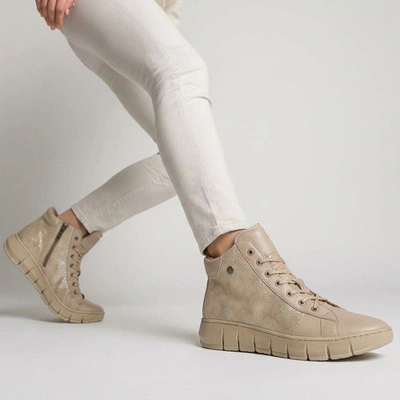 Schnürschuhe ARMODO - 5-1698-003 Vanilia + Galaxy