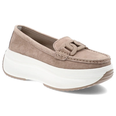 Halbschuhe FILIPPO - DP6132/25 BE Beżowy