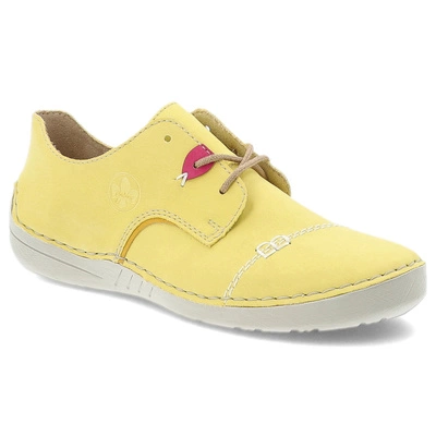 Halbschuhe RIEKER - 52528-68 Yellow