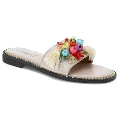 Pantoletten S.BARSKI - KV-2775-47 Beige