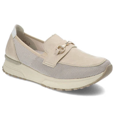 Halbschuhe RIEKER - N7455-60 Beige