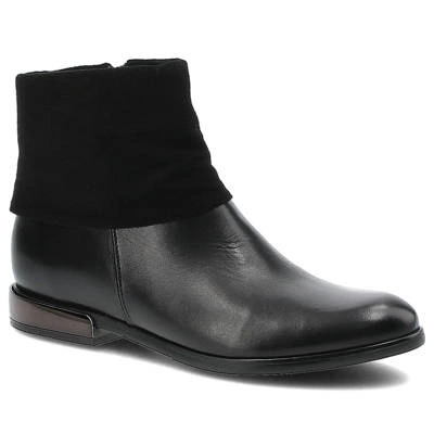 Stiefeletten CARINII - B3097 Schwarz