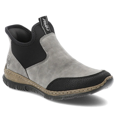 Stiefeletten RIEKER - N3280-42 Grey Combination