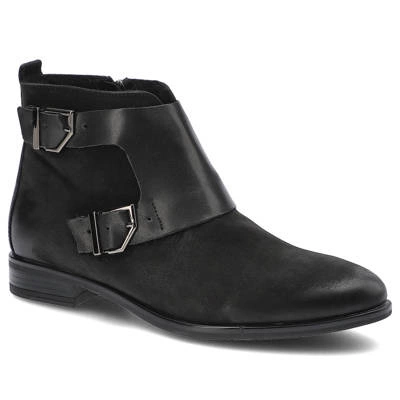 Stiefeletten LEMAR - 60107 S.Schwarz/M.Schwarz