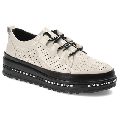 Halbschuhe S.Barski - LR769B Beige