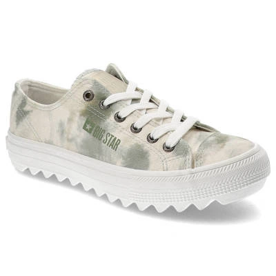 Turnschuhe BIG STAR - LL274043 Weiß/Olive