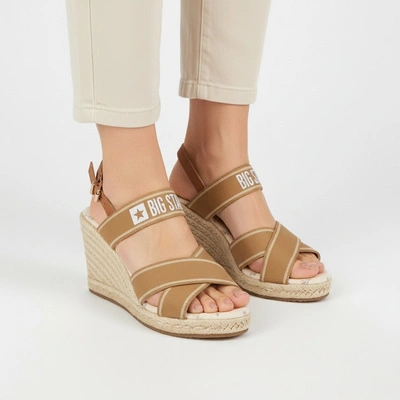 Sandalen BIG STAR - LL274883 Beige