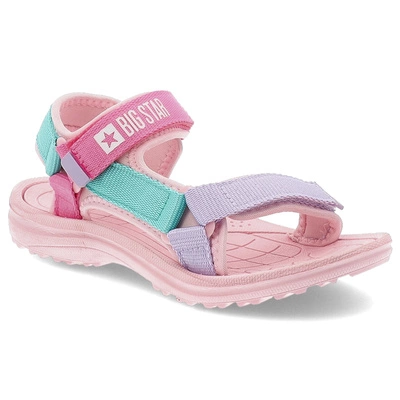 Sandalen BIG STAR - RR374519 Róż