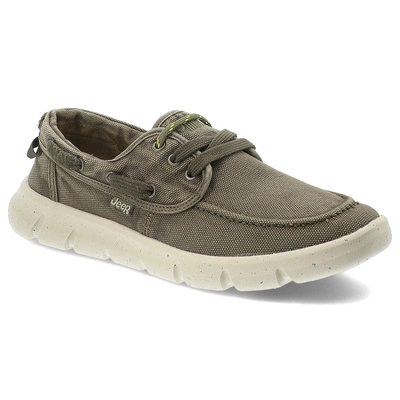 Halbschuhe JEEP - Tabasco Boat JM51000A 020 Military