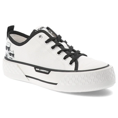 Turnschuhe KARL LAGERFELD - KL60614T 911 White Canvas