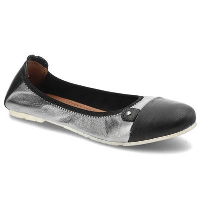 Ballerinas LA'VIANO - 290 PALONE Silber / Schwarz