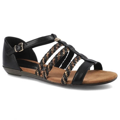 Sandalen TAMARIS - 1-28108-28 028 Black/Bronce