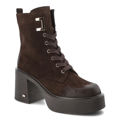 Stiefeletten KARINO - 5691/015-F Mokka/Welur