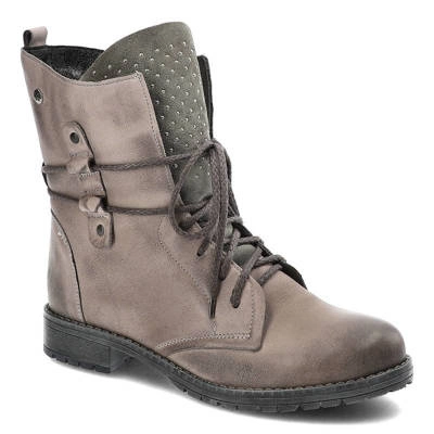 Stiefeletten MACIEJKA - 03959-03/00-3 Grau/Baranek