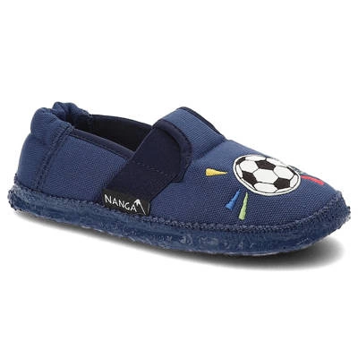 Hausschuhe NANGA - Fussballer 22/0432 Blau