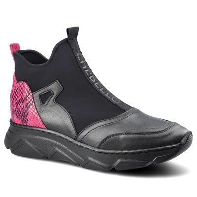 Stiefeletten CHEBELLO - 2572_-002-271-128-S119 Schwarz/Rosa