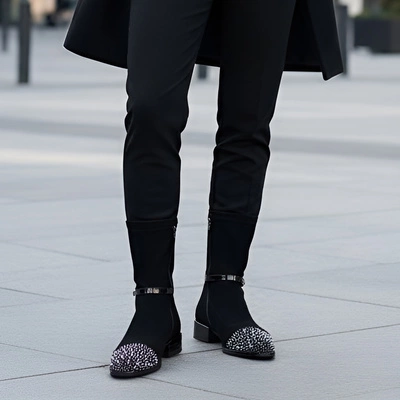 Stiefeletten S.BARSKI - MR52-165 Black