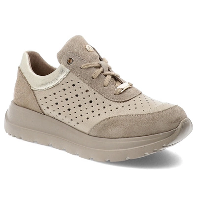 Sneakers ARMODO - 5-1732-006 Vanilia Verona/Złoto