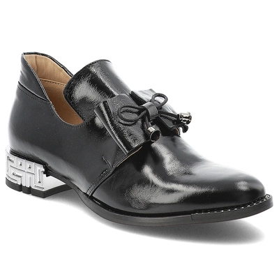 Halbschuhe ARMODO - 1399 Czarny Naplak