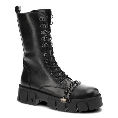 Stiefeletten CARINII - B8530_- E50-000-000-000 Schwarz