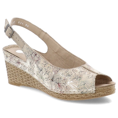 Sandalen ARMODO - 5-0824-086 Kwiaty Fl.893