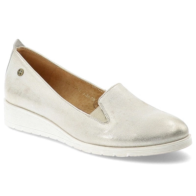 Halbschuhe MACIEJKA - 03561-25/00-5 Złoty Przecierany