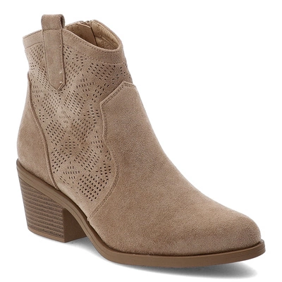 Stiefeletten S.BARSKI - HY52-537 Beige