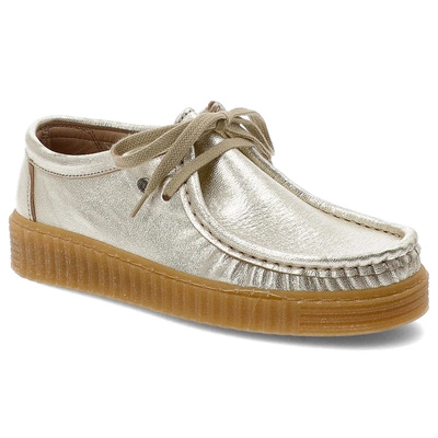 Halbschuhe HEE - 84765 Metal Champagne