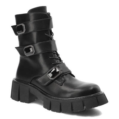 Stiefeletten S.BARSKI - MR870-62 Schwarze