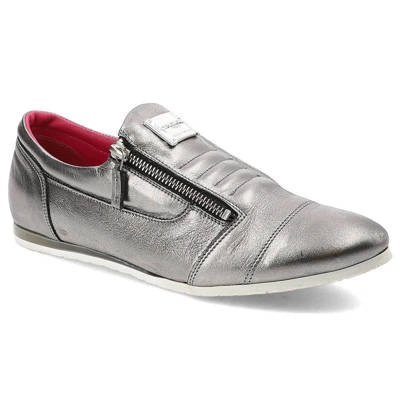 Halbschuhe KARINO - 1677/127-P Grau/Nikiel