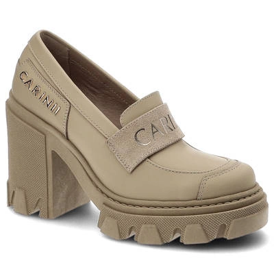 Halbschuhe CARINII - B8051_-R92-O17-000-F20 Beige