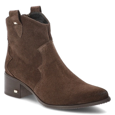 Cowboystiefel KARINO - 4794/015-F Mokka/Welur