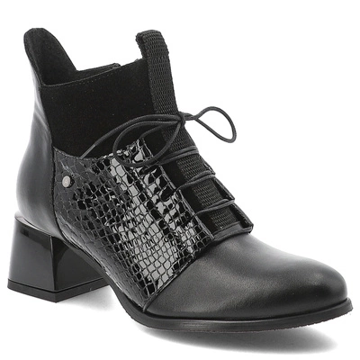 Stiefeletten ARMODO - 60503 S.Czarny+Matrix+W