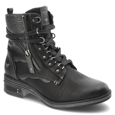 Stiefeletten MUSTANG - 1293-601-9 Schwarz