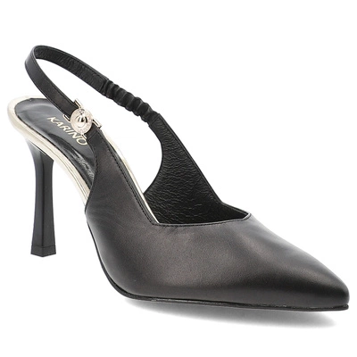 Sandalen KARINO - 5445/076-P Czarny/Lico