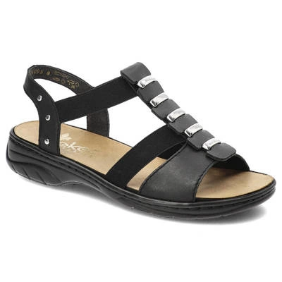 Sandalen RIEKER - 64580-00 Black