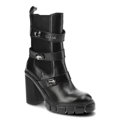 Stiefeletten CARINII - B8478_-E50-000-000-E98 Schwarz