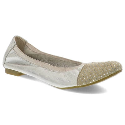 Ballerinas EXQUISITE - 849 Silberne