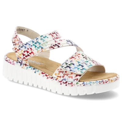 Sandalen RIEKER - V1364-90 Multi