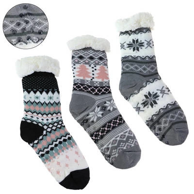 Socken MORAJ Winter - CDW800-597 Hellgrau+Pink