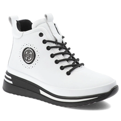 Stiefeletten FILIPPO - DBT4215/25 WH Biały