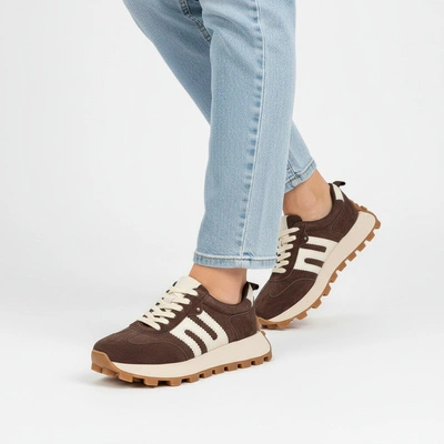 Sneakers FILIPPO - DP6743/26 D BR Ciemny Brązowy